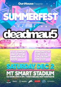 Summer Fest met Deadmau5 in Auckland