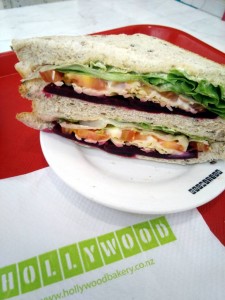 Sandwich van Hollywood Bakery Espresso
