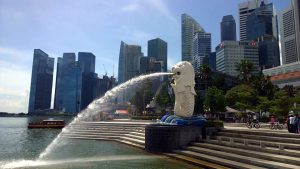Singapore bezoeken tijdens tussenstop