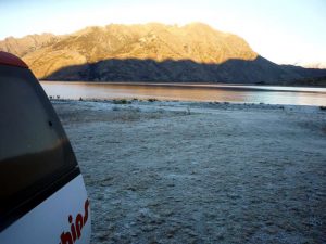 Kamperen in winter in Nieuw-Zeeland - Kidds Bush