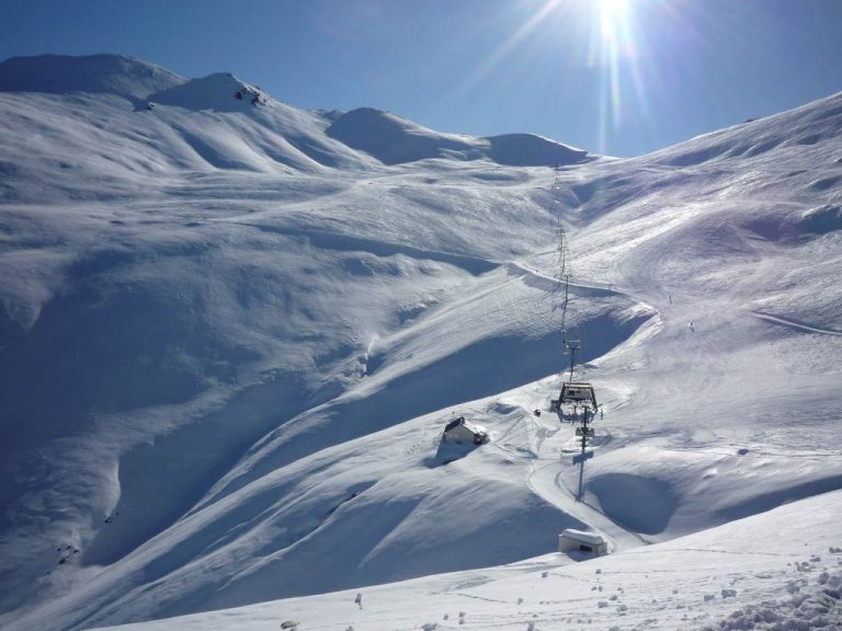Winter in Nieuw-Zeeland - skigebied Dobson