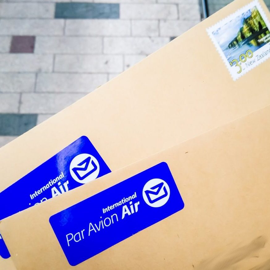 Postzaken regelen in Nieuw-Zeeland